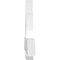 Ekena Millwork Ericson Architectural Grade PVC Gable Bracket, 72"W x 15"H x 2"D x 4"F, 5/12 Pitch GBP072X15X0204ERI00 - alternate 5